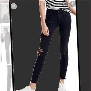 Madewell High-Rise Distressed Jeans Size 24